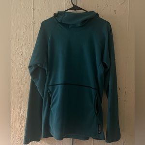 Men’s Melanzana Microgrid Hoodie, Size M